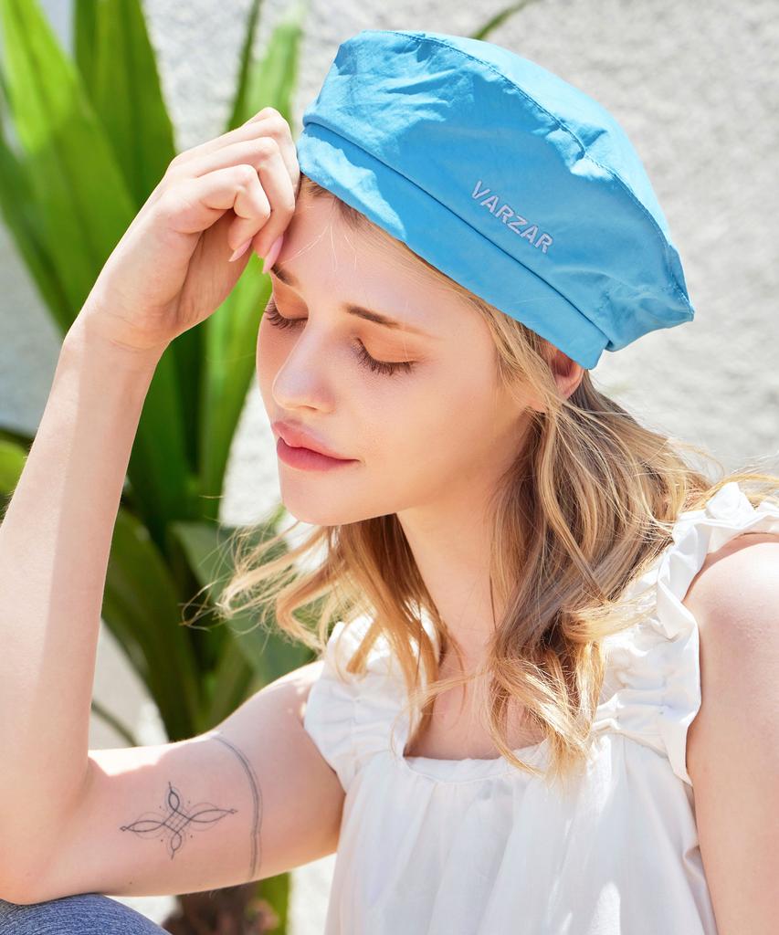 Bajal Logo String Beret Blue