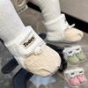 Winter Soft Sole Warm Cotton Baby Shoes for Newborns 3-12 Months - Anti-Drop Design