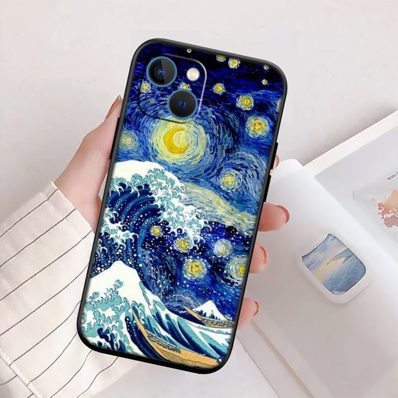 Great Wave Off Kanagawa New High-End Shell Phone Case for Redmi Note 8 9 Pro Max 9S 9T 9C NFC 8T 8A 10A A4