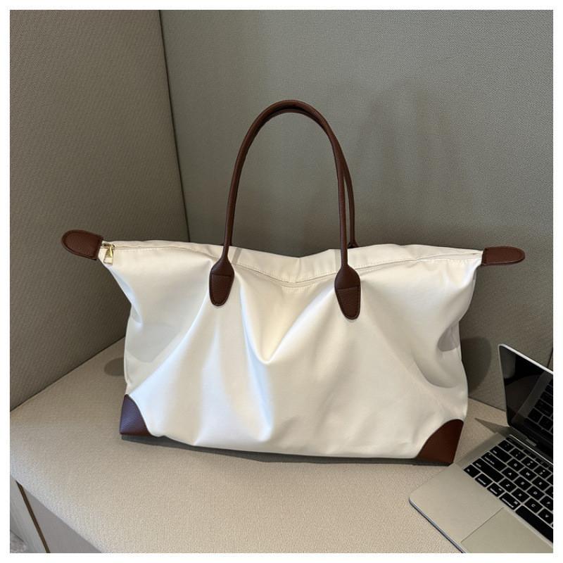 IELGY Ladies Tote Bag Large Capacity Simple Shoulder Messenger Bag Oxford Cloth Portable