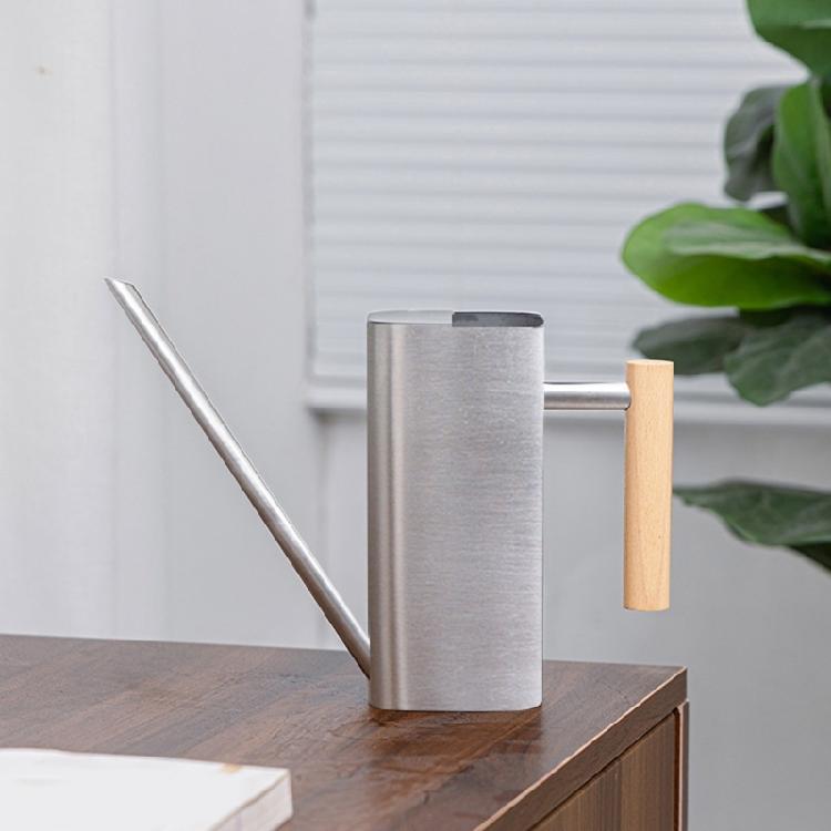 500/800ml Watering Can for Outdoor Plant with Long Spout Stainless Steel Large Watering Can for Garden Flowers Plant