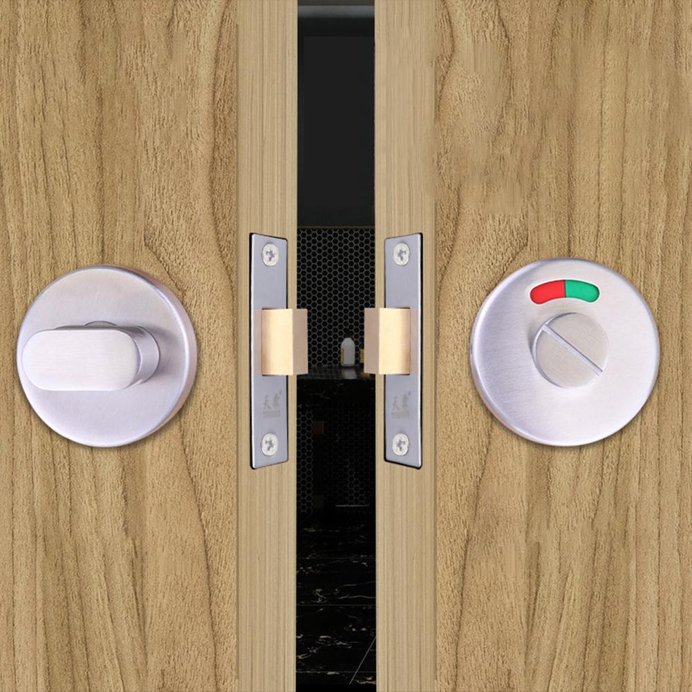 Bolt Privacy Lock Green Red Indicator Indicator Restroom Toilet