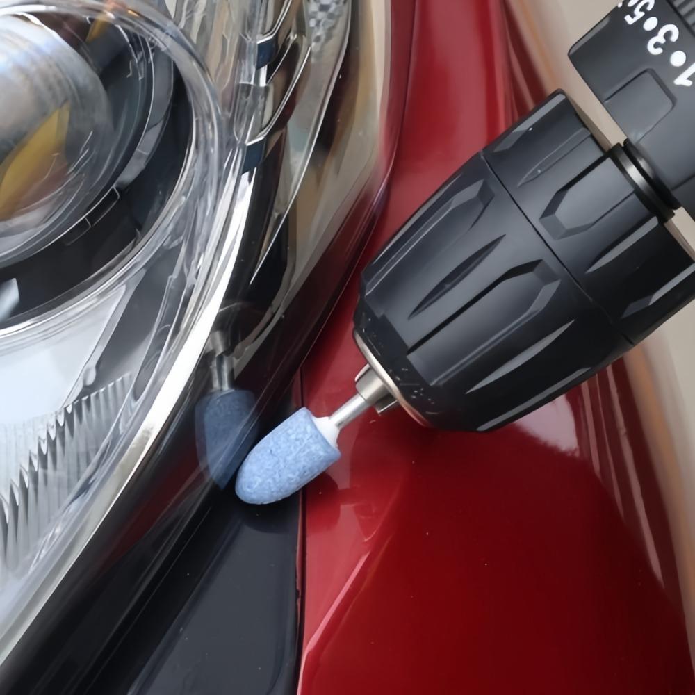 10Pc 4-10Mm Polishing Head Wheel Head Abrasive Mounted Stone Grinding Sanding Bits Shank Dremel Rotary Power Working Tools