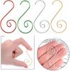 12/20Pcs/Set Party Supplies Christmas Decoration Hanger Hooks Xmas Tree Hook S Shaped Metal Hook