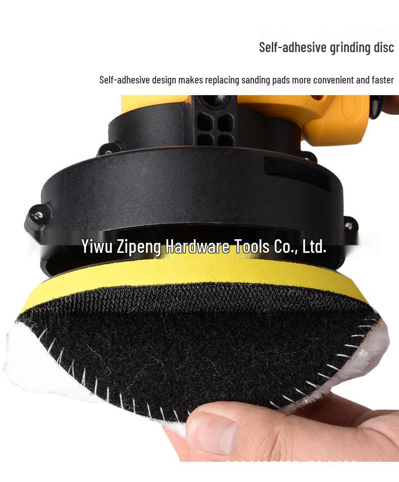 Handheld Car and Floor Polishing Machine - Wax, Glaze, and Grind Surfaces