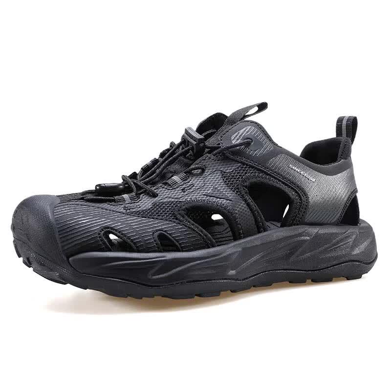 HUMTTO Women s Breathable Closed-Toe Outdoor Sport Sandals 771222A 43 чёрный
