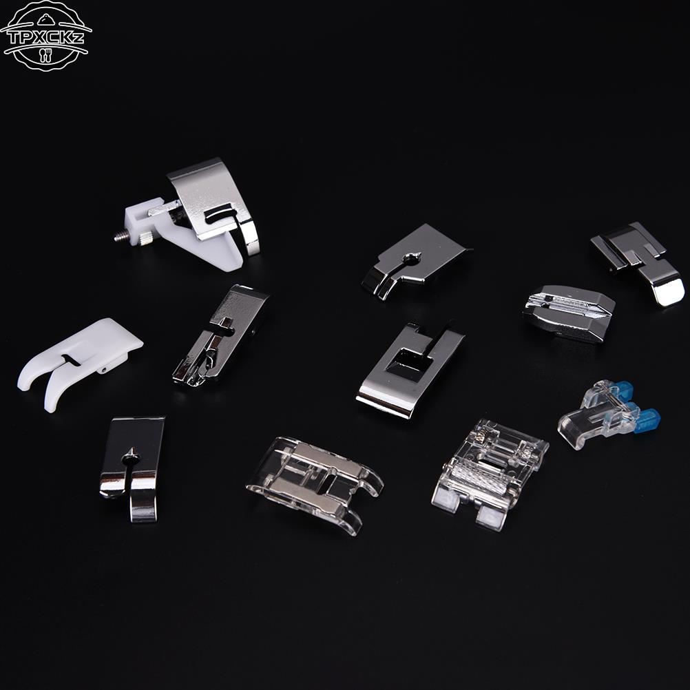 11Pcs/Set Mini Sewing Machine Presser Foot Set Sewing Multi-Function Tools