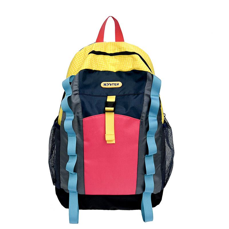 Backpack Outdoor Hiking Small Backpack Lightweight Travel Backpack Trendy Backpack  Women School Bag For Junior High School Students Backpack For Men