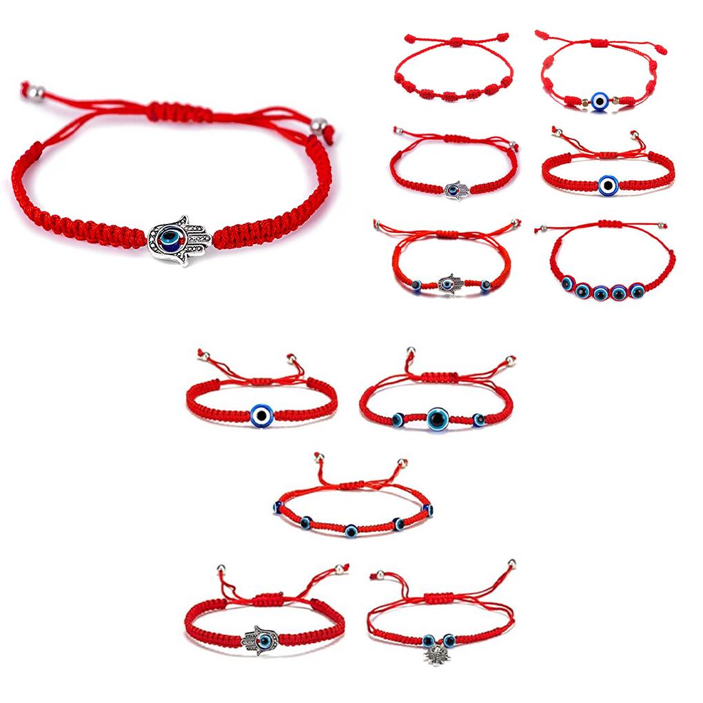 Braided Rope Bracelet Fashion Accessory Women Men Wrist Decor Jewelry Bracelets Adjustable Wealth Lucky Bangle