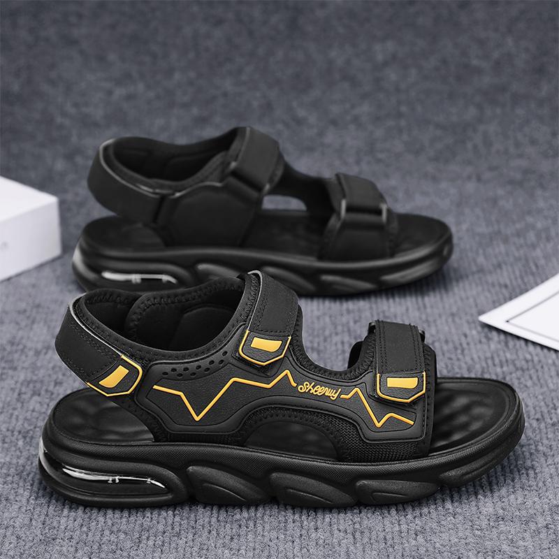 Fashion CYYTL Mens Sandals Casual Summer Beach Shoes Outdoor Slippers Walking Slides Comfort Luxury Designer Leather Lightweight Fashion