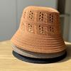 New Hollow Sunscreen Bucket Hat Women's Casual Fashion Travel Visor Basin Hat