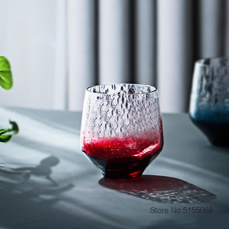 250ml Blue Starry Sky Shadow Whiskey Cup Japanese TOYO SASAKI Wine Glass Artwork Whisky Tumbler XO Chivas Cognac Brandy Snifter