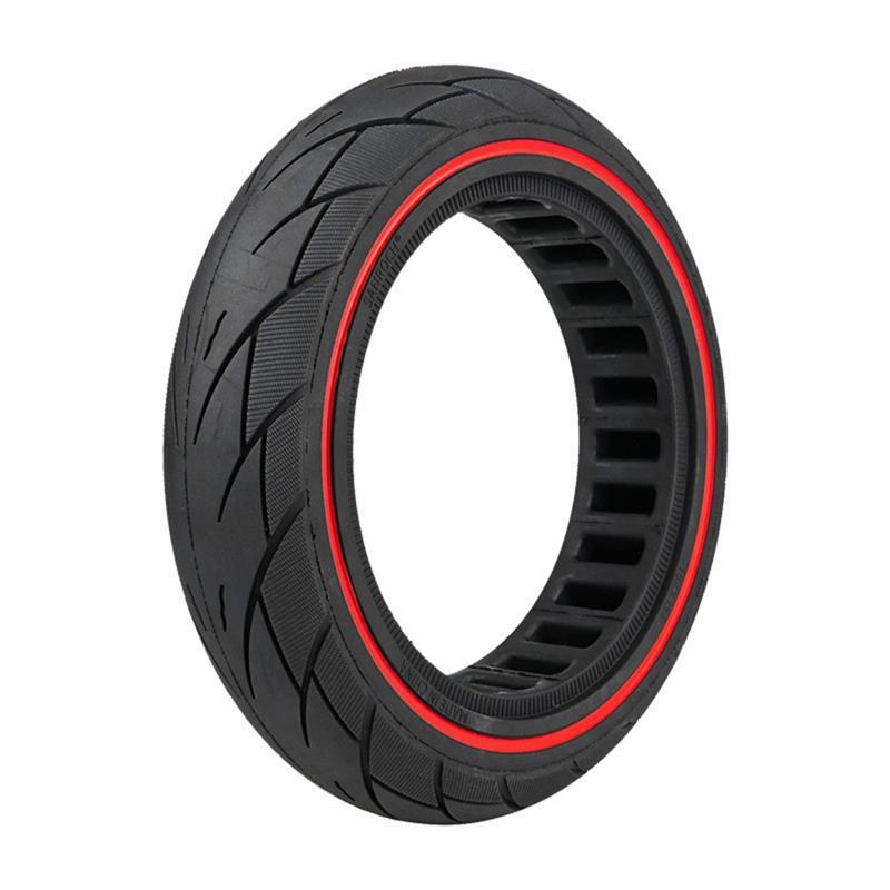 

Anti-Skid Airless Tires 10 Inch Honeycomb Rubber Solid Trye Tire 10X2.125 For Ninebot F40 F30 F20 Electric Scooter красный