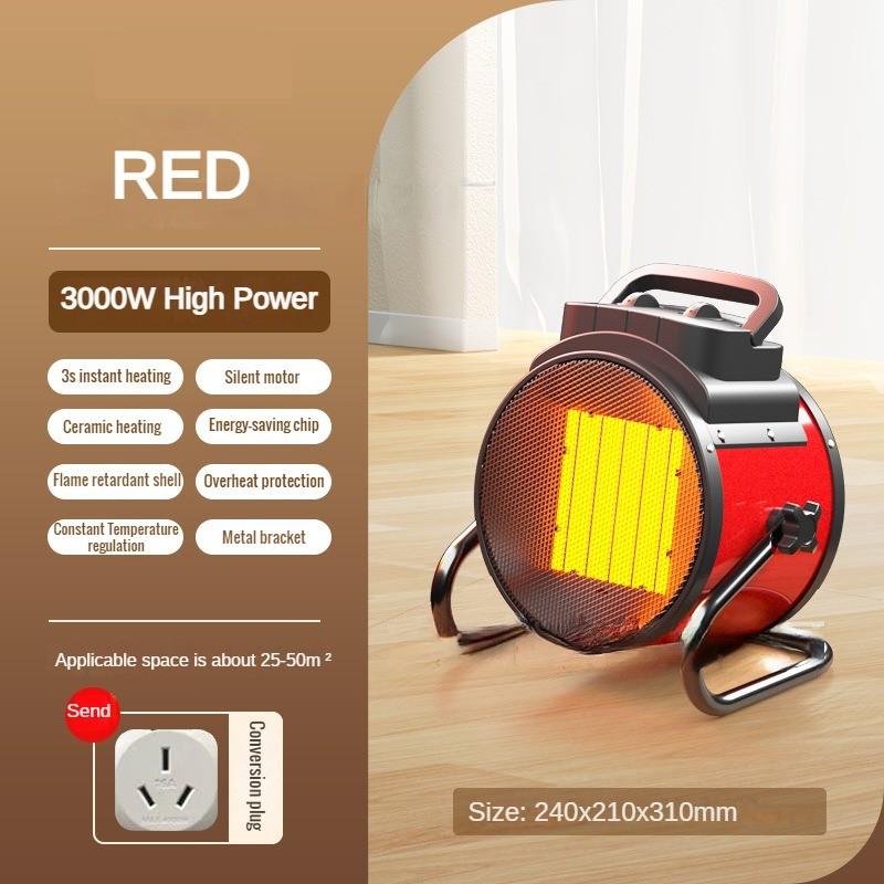 Portable Constant Temperature Desktop Heating Machine High Power Electric Warm Air Machine  Household Electric Heater