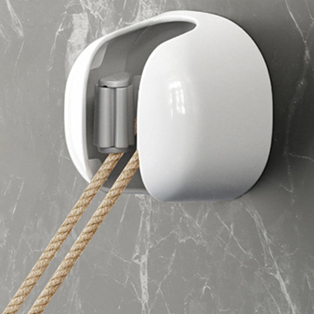 Wandhalterung Mopphalter Vielseitiger, hochbelastbarer, stark haftender Besen-Organizer-Clip für das Badezimmer