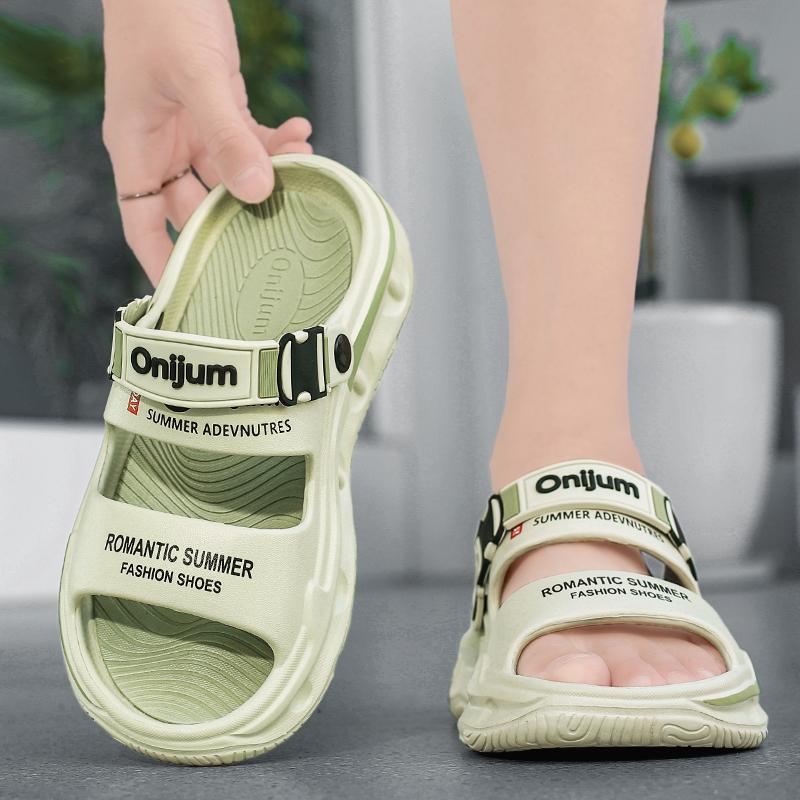 MAEDEF Men Slippers Man Sandals EVA Men's Soft Casual Shoes Beach Sandals Summer Slippers Mens Clogs Shoes Flip Flops Male Shoes