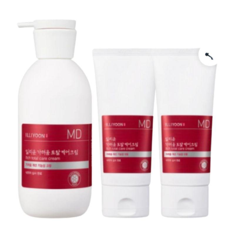ILLIYOON Itch Relief Total Care Cream Intensive Soothing & Barrier Care Set 490ml 1