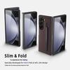 Samsung Z Fold6/Fold5 Lychee Pattern Leather Phone Case with Pen Holder