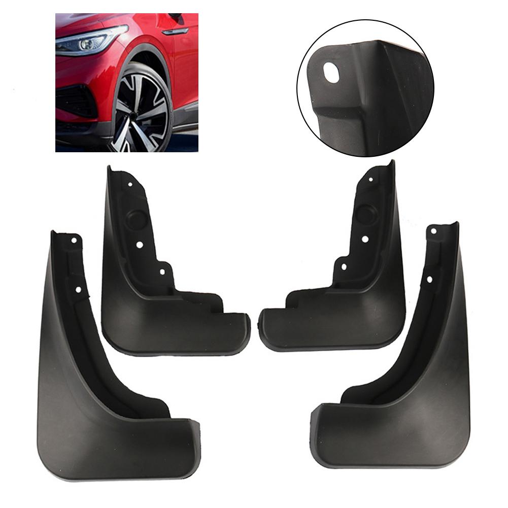 Mud Flaps Splash Guard Mudguards MudFlaps Front Rear Fender Car Styling For ID.4X + For ID.4 CROZZ