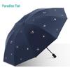 Paradise Triple Fold Windproof UV Protection Umbrella
