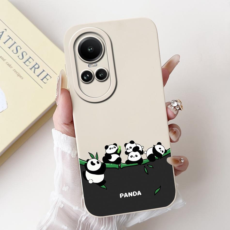

For OPPO Reno10 5G Case Reno10 Pro Reno 10 10Pro CPH2525 CPH2531 Elegant Printing Soft Silicone Shockproof Phone Cases Reno10