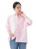 B:MING LIFE STORE by BEAMS Women's Pink Oxford Shirt (Sizes S-M)
