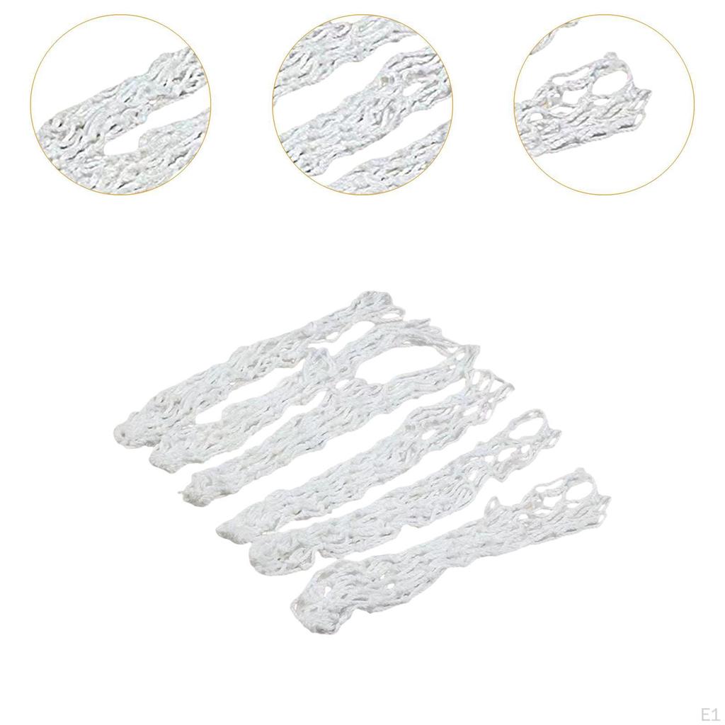 6 Pieces Snooker Pocket Billiard Table Net Mesh Bag Practice Pool Halls Bags