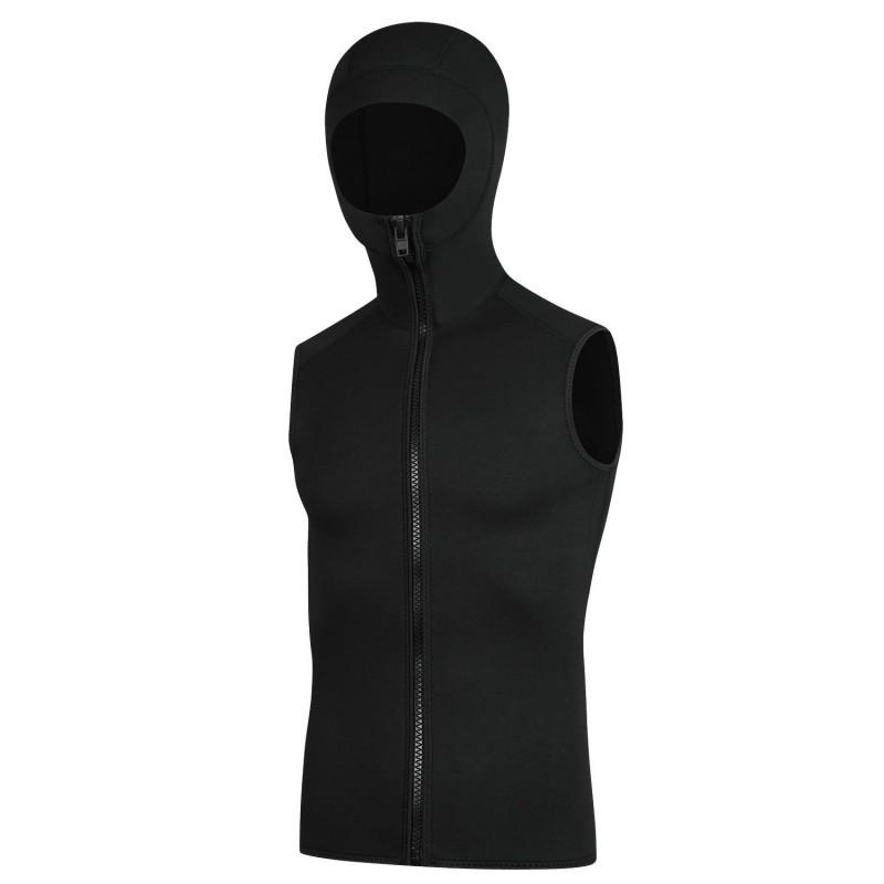 3mm Neopreen Met Capuchon Wetsuit Vest Snorkelen Duiken Surfen Warmte Bescherming Unisex Volwassene