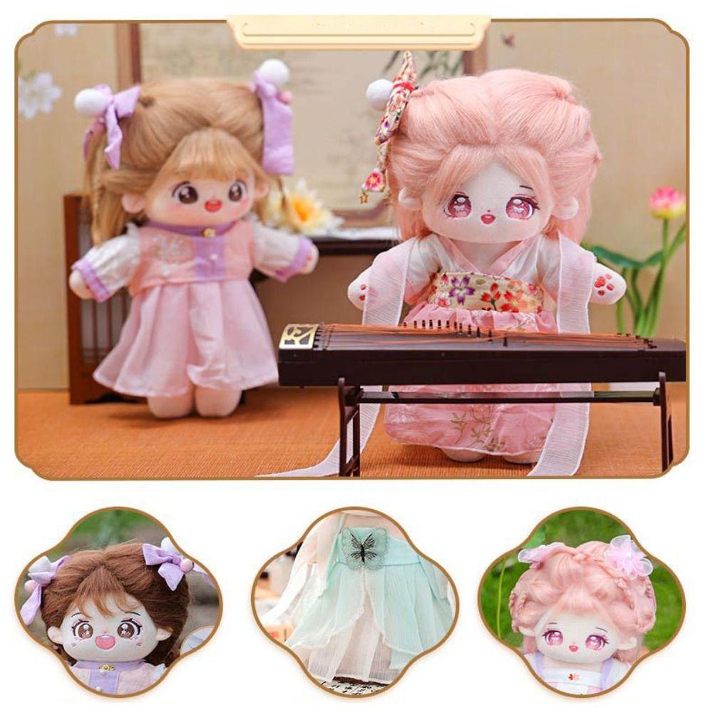 

With Bow Headband Accessories Doll Lovely Clothes for 20cm Cotton Doll/for EXO Idol Dolls 1