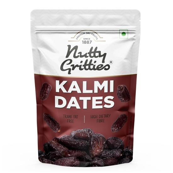 

Nutty Gritties Premium Kalmi Dates- 350g | Juicy & Delicious Khajoor, Khajur | No artificial colours | Naturally Sweet | Instant Energy 350GM