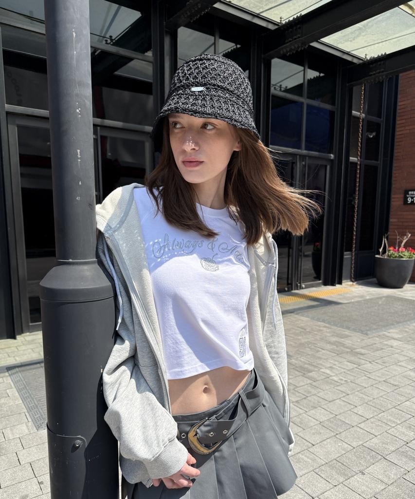 Ojji Summer Knit Bucket Hat Ozacga218B