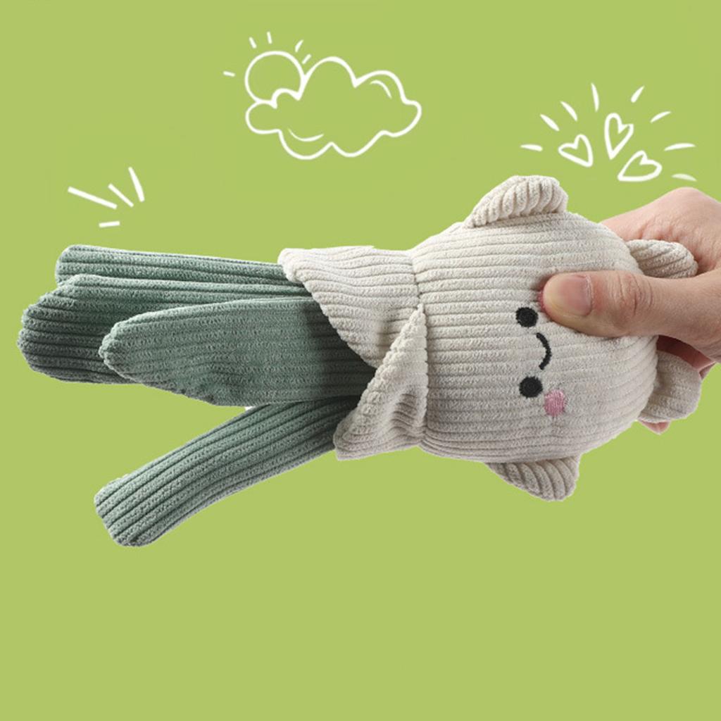 Voice Producing Stress Relieving Chewable Plush Pet Toy