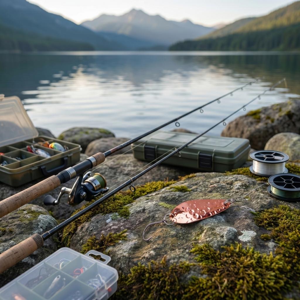 Fishing Spoon Lure Bionic Design Metal Spoon Lure for Long Distance Casting Durable Fishing Bait with Single Hook for Freshwater and Saltwater Fishing