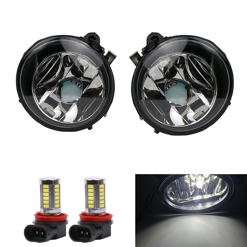 Fog Lamp Assembly For BMW X1 X3 F25 X4 F26 X5 F15 X6 F16 2010 2011 2012  Front Bumper Anti Fog Light 63177238787 63177238788