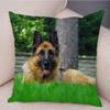 Pet Animal German Shepherd Dog Pillow Case Covers Cushion Cover for Sofa Home Decor Pillowcase