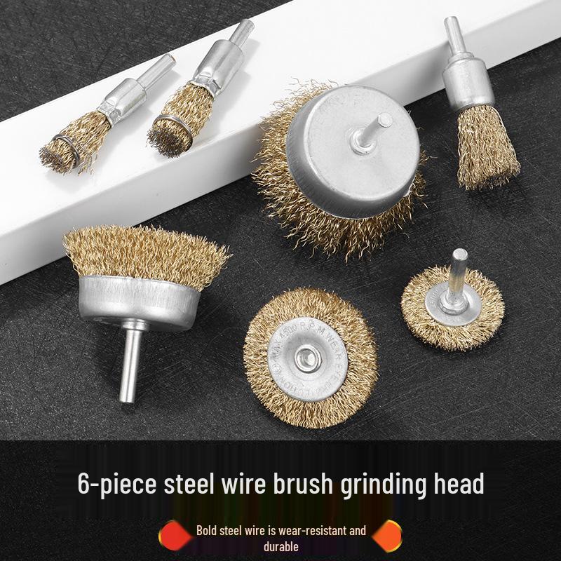 Edelstahl Drahtbürstenrad zum Entrosten und Polieren