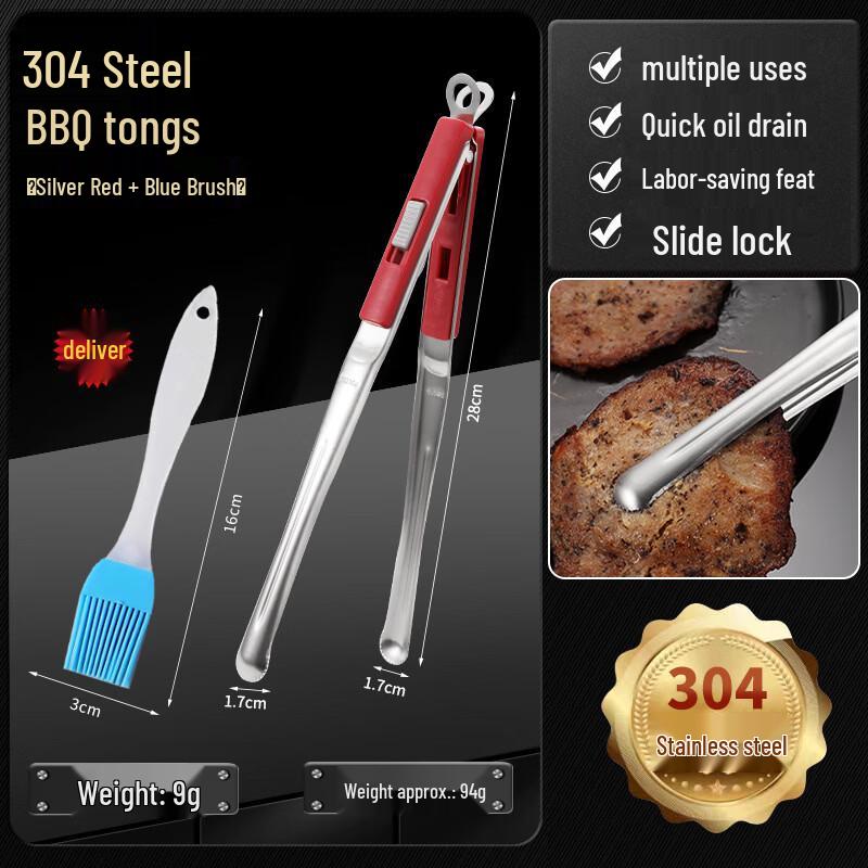 

Multipurpose Stainless Steel Food Clip