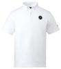 Genuine X Titleist Jacquard Size L [Mercedes-Benz Collection] Mercedes-Benz Button-Down Shirt, White,