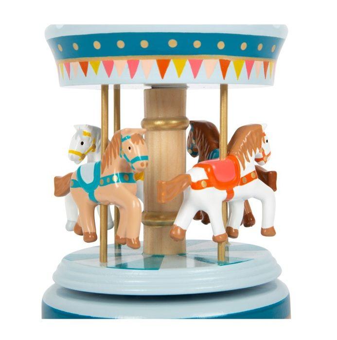Small foot company - Boîte à musique carrousel à chevaux - LEGLER