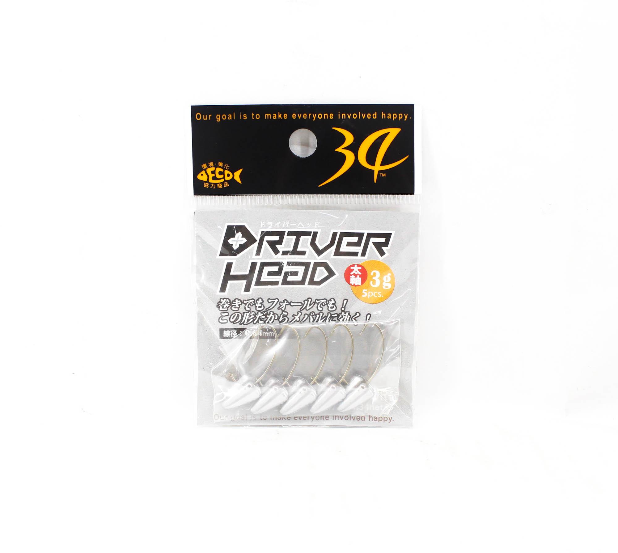 

Головка-драйвер Thirty Four Jig Head 3,0 грамма 5 шт. в упаковке (2548)