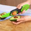 Avocado Kiwi Slicer with Corer Stainless Steel Fruit Cutter for Guacamole Salad Effortless Pitting Slicing Dishwasher Safe Essential Kitchen Tool