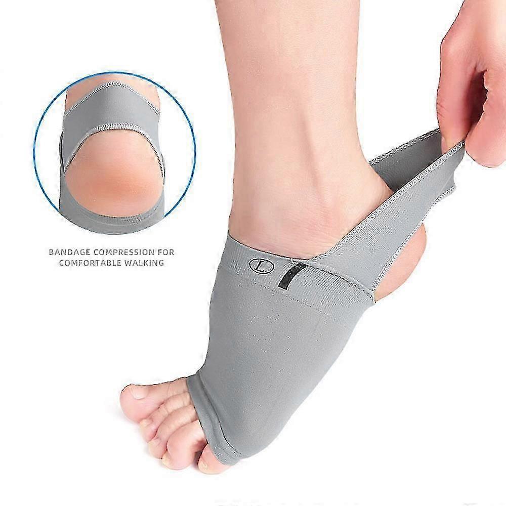 1 Pair Arch Support Sleeve Plantar Fasciitis Pain Relief Sleeves Arch Brace for Flat Feet
