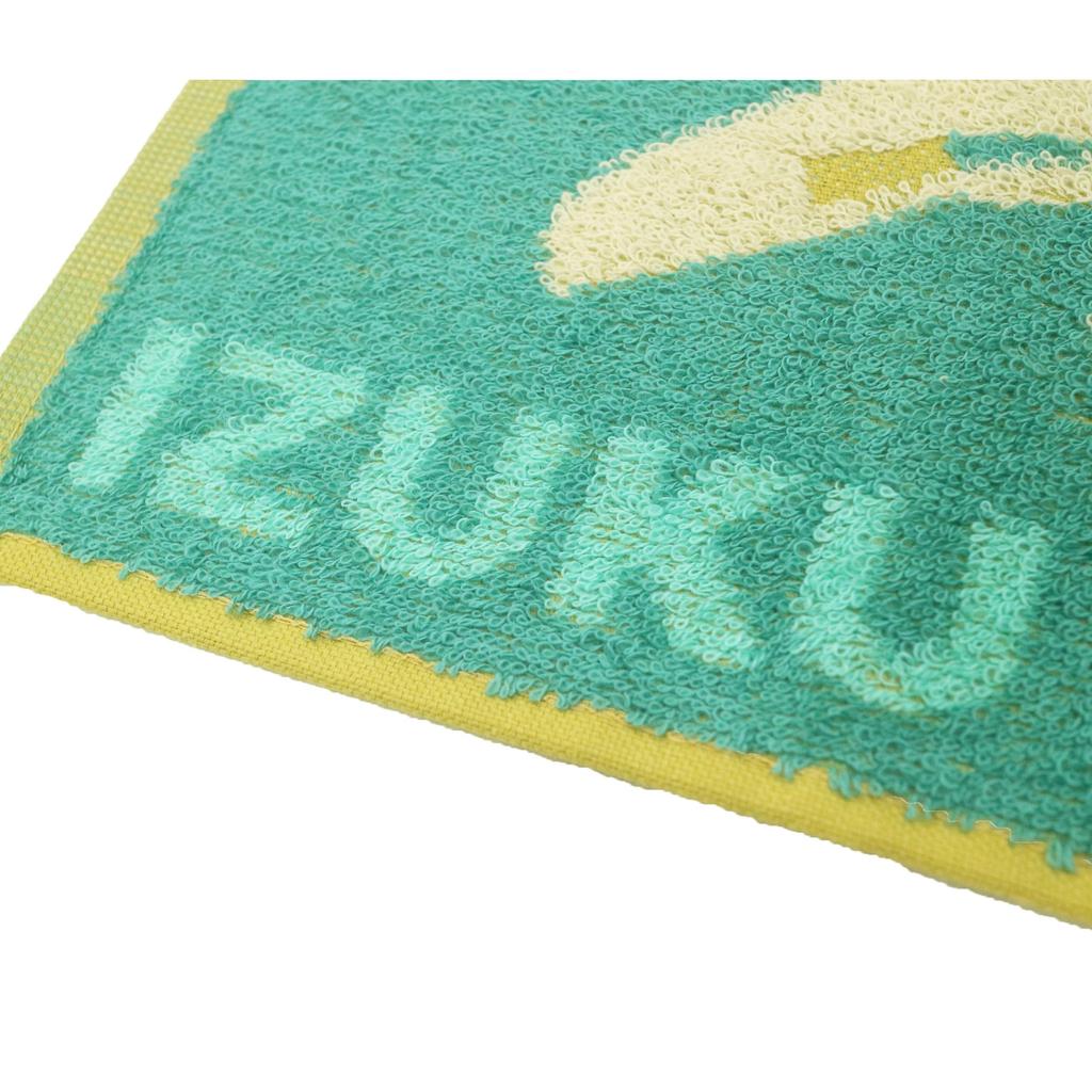 Bandai Mini My Hero Academia Izuku Midoriya Odor Birthday 4385000000 Towel, Handkerchief, 100% Cotton, Character, Antibacterial, Resistant, Gift,