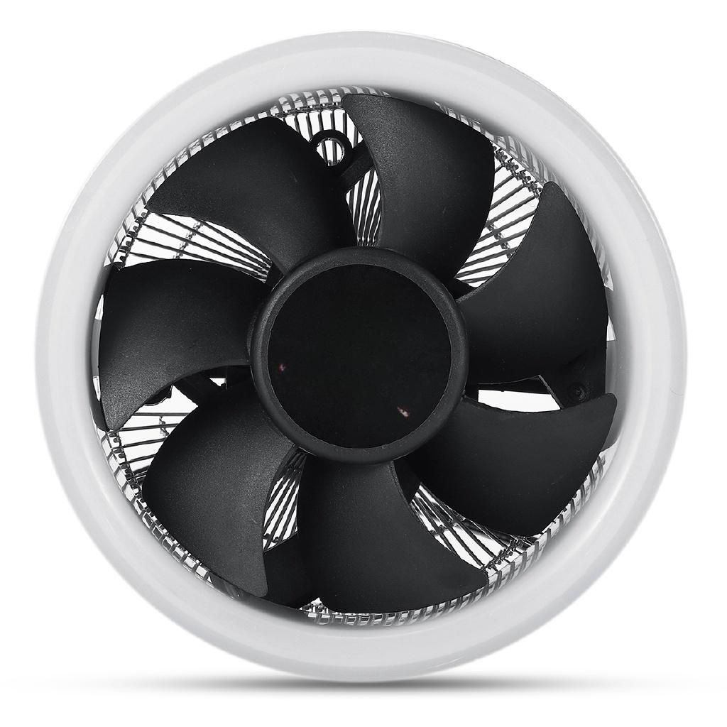 4W RGB LED CPU-Kühlkühlerlüfter 12V Heatpipes Kühlkörper Für Intel 775/1366/1156 AMD AM2 +/AM3 /AM3 +