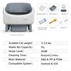 Crigge MINI-C Intelligente Katzentoilette, Offene Oberseite, Selbstreinigendes System, WiFi App-Steuerung, Gesundheitsüberwachung, 35dB Ultra-Leiser Betrieb