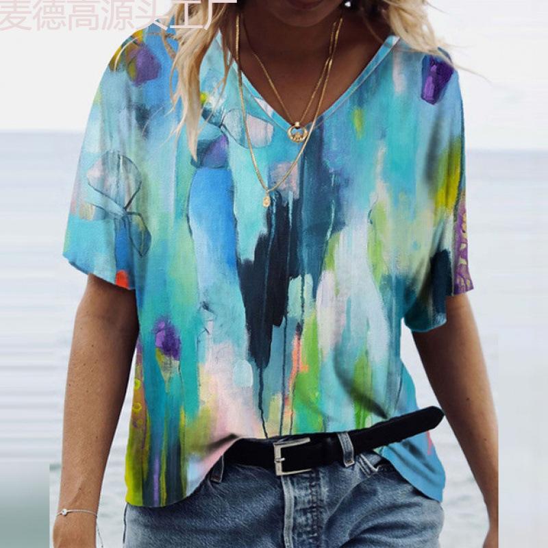 Casual Versatile Women s Top Fashion Short Sleeve Daily Comfort T-Shirts Women’s S