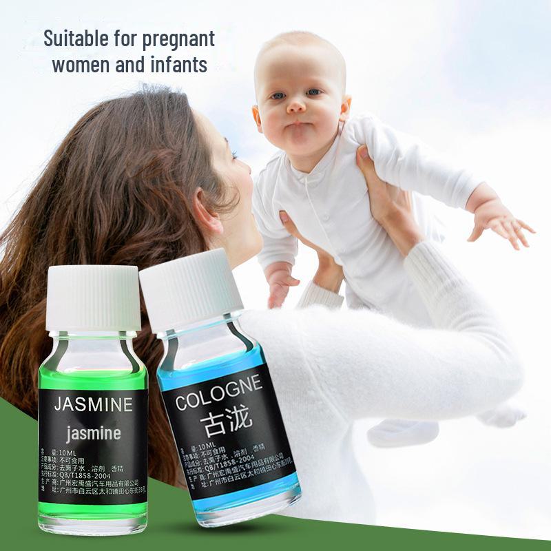 10 ml ätherisches Nachfüllöl für die Auto-Aromatherapie in transparenter Plastikflasche