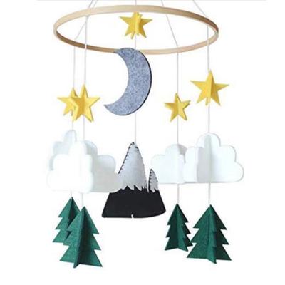 Clouds Wind Chime Handmade Infant Decoration Hanging Decor Wall Pendant Nursery Baby Gift Decorations Photography