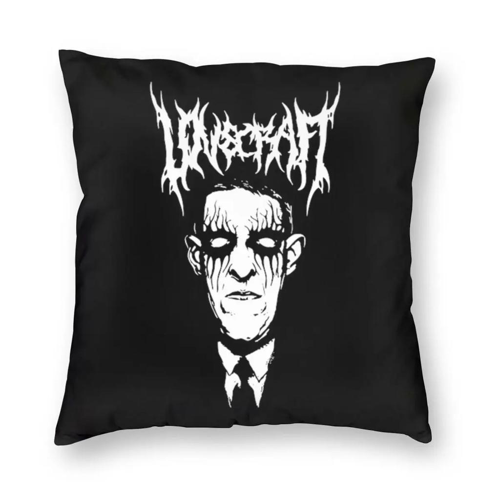 Eldritch Metal Lovecraft Cthulhu Pillowcase Soft Polyester Cushion Cover Decor Horror Pillow Case Cover Home