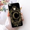 Clear For Huawei P8 Lite 2017 Case Luxury Crown Fashion A-Z Letters 2D Flat Pattern Soft Casing For Huawei PRA-LA1 PRA-LX1 Cover